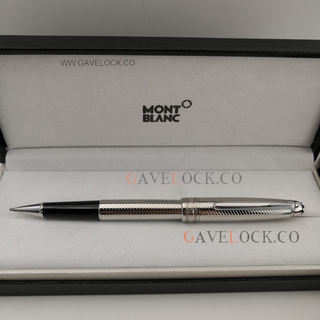 Stainless Stele Mont blanc Meisterstuck Pens Replica Rollerball Pen